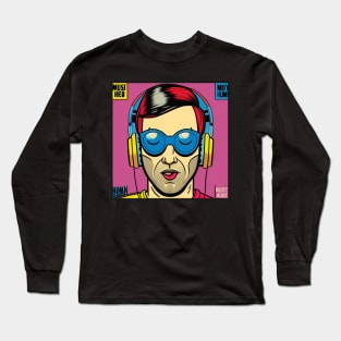 Headphones Music Enthusiast II HDTGM Long Sleeve T-Shirt